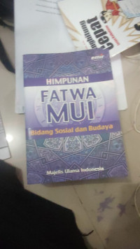 Image of HIMPUNAN FATWA MUI BIDANG SOSIAL DAN BUDAYA